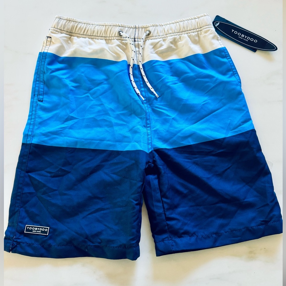 Toobydoo boys classic swim shorts US size 11/12 NWT